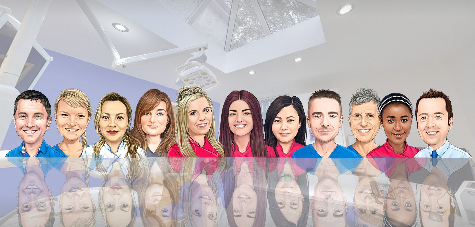 Welcoming new patients.